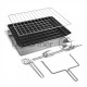 Мини-печь BQ EO2002B Steel-Black. Мощность 2200 Вт, Объем 60 л, Таймер до 60 мин