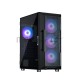 Компьютерный корпус ZALMAN I3 NEO ARGB BLACK, ATX, BLACK, FRONT MESH, WINDOW, 2x3.5