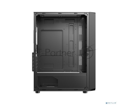 Компьютерный корпус 1STPLAYER FD3-M Black / mATX / 4x120mm LED fans / FD3-M-BK-4F1