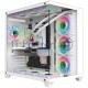 Компьютерный корпус 1STPLAYER MEGAVIEW MV8-TP White / ATX / MV8-TP-WH