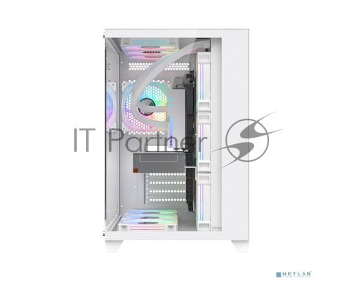 Компьютерный корпус 1STPLAYER MEGAVIEW MV8-TP White / ATX / MV8-TP-WH