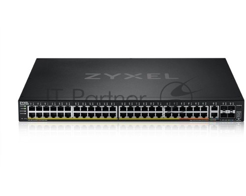 Коммутатор L3 Access Zyxel NebulaFlex Pro XGS2220-54FP, rack 19
