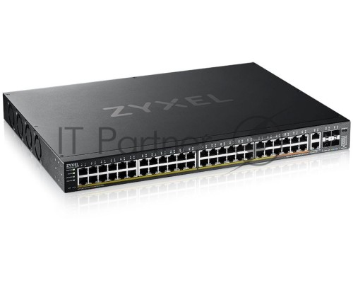 Коммутатор L3 Access Zyxel NebulaFlex Pro XGS2220-54FP, rack 19