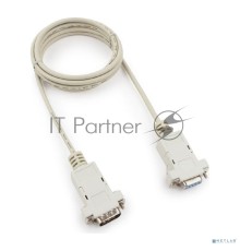 Кабель удлинитель Cablexpert COM (RS232) порта, 9M/9F, 1.8м, пакет (CC-133-6-N)