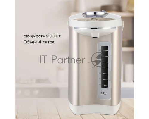 Термопот BQ TP400 Gold-white, Емкость 4 литра