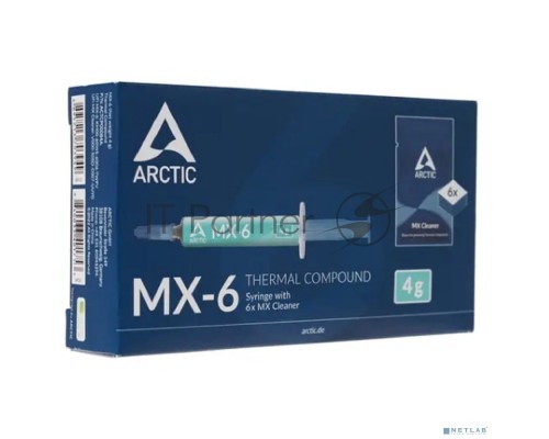 Термопаста MX-6 Thermal Compound 4-gramm with 6pcs MX Cleaner ACTCP00084A