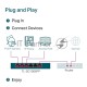 Настольный коммутатор TP-Link TL-SG1006PP с 6 гигабитными портами (3 порта PoE+, 1 порт PoE++), 802.3af/at/bt 3-го типа, бюджет PoE — 64 Вт, стальной настольный корпус