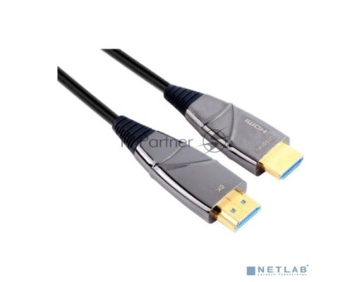 Активный оптический кабель HDMI 19M/M,ver. 2.1, 8K@60 Hz 10m VCOM <D3743-10M>