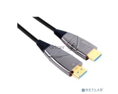 Активный оптический кабель HDMI 19M/M,ver. 2.1, 8K@60 Hz 15m VCOM <D3743-15M>