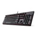 Клавиатура DEFENDER MECHANICAL QUEST GK-596 RU 45596 BLK