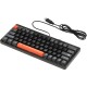 Клавиатура DEFENDER MECHANICAL BLK RAVEN GK-417 RU RGB 45414