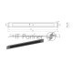 Фальш-панель на 1U Hyperline BPB19-1U-RAL9004 (BPB19-1U-RAL9005) с щеточным вводом, цвет черный (RAL 9004/RAL 9005)