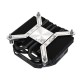 Кулер ID-COOLING IS-28i BLACK LGA1851/1700/1200/115X низкопрофильный высота 28mm (48шт/кор, TDP 65W, PWM, 2 тепл.трубки, медная база, FAN 92mm) BOX