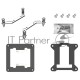 Кулер ID-COOLING IS-28i BLACK LGA1851/1700/1200/115X низкопрофильный высота 28mm (48шт/кор, TDP 65W, PWM, 2 тепл.трубки, медная база, FAN 92mm) BOX