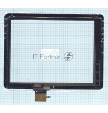 Сенсорное стекло (тачскрин) Texet TM-9725, черное