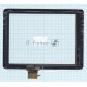 Сенсорное стекло (тачскрин) Texet TM-9725, черное
