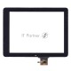 Сенсорное стекло (тачскрин) Texet TM-9725, черное