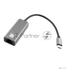 Кабель-адаптер 5bites UA2C-45-16BK USB3.1 / RJ45 100MB / AL / GREY