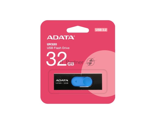 Флеш диск ADATA 32GB AUV320-32G-RBKBL BL\BLUE