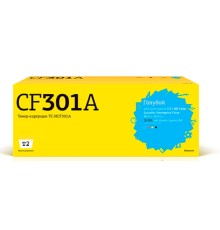 TC-HCF301A Тонер-картридж T2 для HP CLJ Enterprise Flow M880z/880z+ (32000 стр.) голубой, с чипом