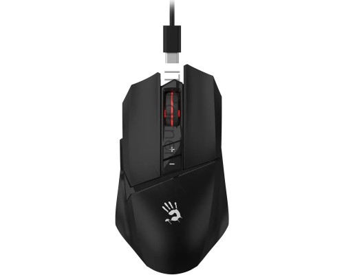Мышь беспроводная A4Tech Bloody R36 Ultra черный, 12000 dpi, радиоканал, USB, кнопки - 7