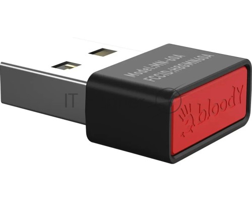 Мышь беспроводная A4Tech Bloody R36 Ultra черный, 12000 dpi, радиоканал, USB, кнопки - 7