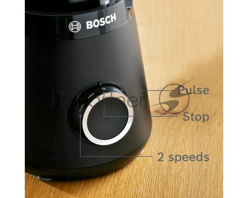 Блендер стационарный Bosch VitaPower Serie 4 MMB6176B 1200Вт черный