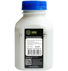 Тонер Cactus CS-THP10-70 черный флакон 70гр. для принтера CF218A/CF230A/CF230X/CF233A/CRG-047/CRG-051 (для картриджей с магнитным роликом), HP LJ Pro M104/132/203/227, LJ Ultra M106/134