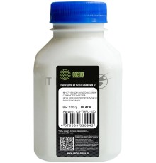 Тонер Cactus CS-THPU-150 черный флакон 150гр. для принтера C7115A/Q2613A/Q2624A/C4092A/C3906A/Q7553A/CF280A для HP LJ 1010/1020/P2015/P3015/P4015/P2035/P2055/M402