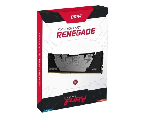 Оперативная память Kingston DDR4 2x32GB 3600MHz KF436C18RB2K2/64 Fury Renegade Black RTL Gaming PC4-28800 CL18 DIMM 288-pin 1.35В dual rank с радиатором Ret