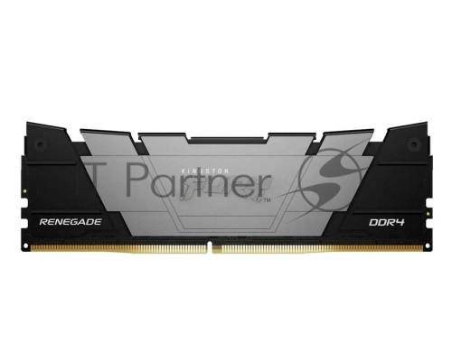 Оперативная память Kingston DDR4 2x8GB 4600MHz KF446C19RB2K2/16 Fury Renegade Black RTL Gaming PC4-36800 CL19 DIMM 288-pin 1.5В kit dual rank с радиатором Ret