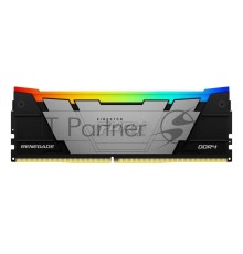 Оперативная память Kingston DDR4 32GB 3600MHz KF436C18RB2A/32 Fury Beast RGB RTL Gaming PC4-28800 CL18 DIMM 288-pin 1.35В single rank с радиатором Ret