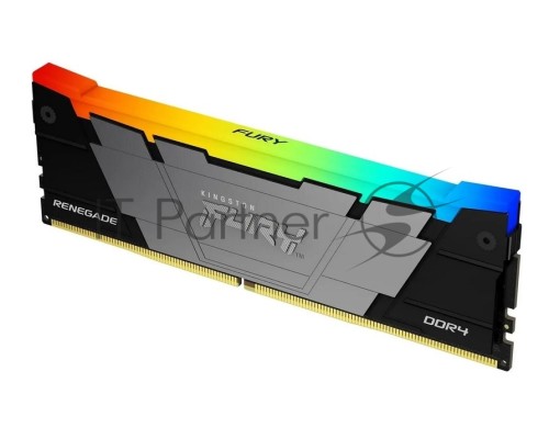 Оперативная память Kingston DDR4 32GB 3600MHz KF436C18RB2A/32 Fury Beast RGB RTL Gaming PC4-28800 CL18 DIMM 288-pin 1.35В single rank с радиатором Ret