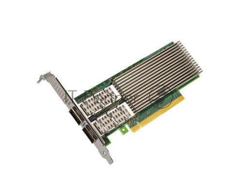 Intel Ethernet Network Adapter E810-CQDA2, 2xQSFP28 ports, 100GbE, PCI-E x16, 1 year