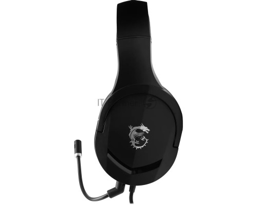 Наушники с микрофоном MSI Immerse GH20 черный 1.5м накладные оголовье (S37-2101060-SV1)
