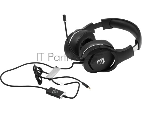 Наушники с микрофоном MSI Immerse GH20 черный 1.5м накладные оголовье (S37-2101060-SV1)