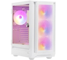 Корпус ZALMAN I6 WHITE, без БП, боковое окно (закаленное стекло), белый,  ATX