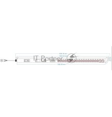 Блок распределения питания Powercom PDU-16AVMS20-18C13-2C19 18*C13+2*C19, 16A, 1,5U (1968234)