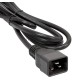 Блок распределения питания Powercom PDU-16AVMS20-18C13-2C19 18*C13+2*C19, 16A, 1,5U (1968234)