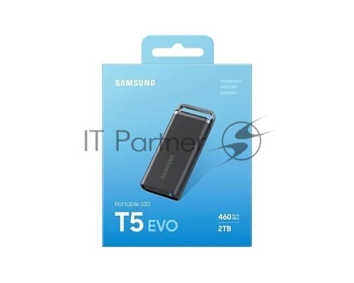 Внешний накопитель SSD Samsung T5 EVO External 2Tb (1024GB) BLACK USB 3.2 (MU-PH2T0S/WW) 1year