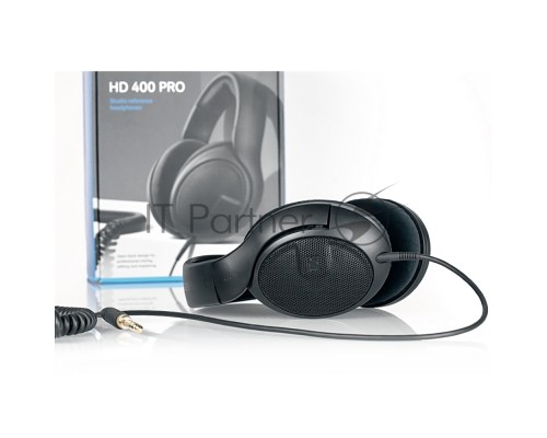 Наушники мониторные Sennheiser HD 400 PRO 3м черный проводные оголовье