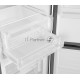 Холодильник Weissgauff WRK 185 Total NoFrost Inverter черный стекло двухкамерный 205/86л морозилка снизу