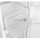 Холодильник Weissgauff WRK 185 Total NoFrost Inverter белый стекло двухкамерный 205/86л морозилка снизу