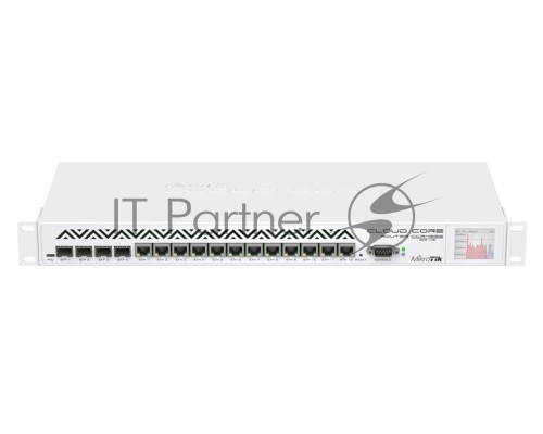 Маршрутизатор Mikrotik CCR1036-12G-4S 4 Gigabit LAN порты,12 USB,1 micro USB, power Serial порт, IEC C14 стандартный разъем 110/220В