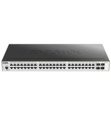 D-Link DGS-3000-52X/B1A Управляемый L2 коммутатор с 48 портами 10/100/1000Base-T и 4 портами 10GBase-X SFP+