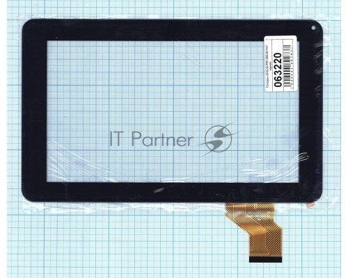 Сенсорное стекло (тачскрин)  DHS JD-FPC-090-09 FHX черное