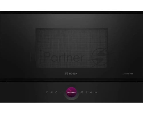Микроволновая печь Bosch BFL9221B1 21л. 900Вт черный (встраиваемая)
