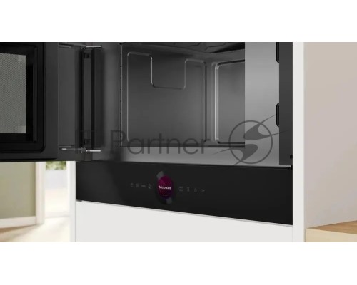 Микроволновая печь Bosch BFL9221B1 21л. 900Вт черный (встраиваемая)