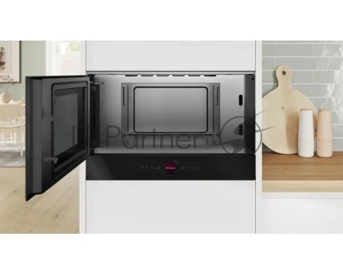 Микроволновая печь Bosch BFL9221B1 21л. 900Вт черный (встраиваемая)