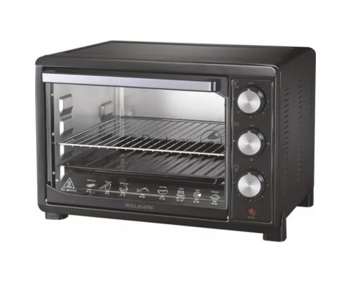 Мини-печь Willmark WO-392B (30 литров, таймер, термостат,230С, 1500Вт, чёрный)